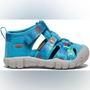 Keen Toddlers Seacamp II CNX Smokey The Bear Fjord Blue Size 4